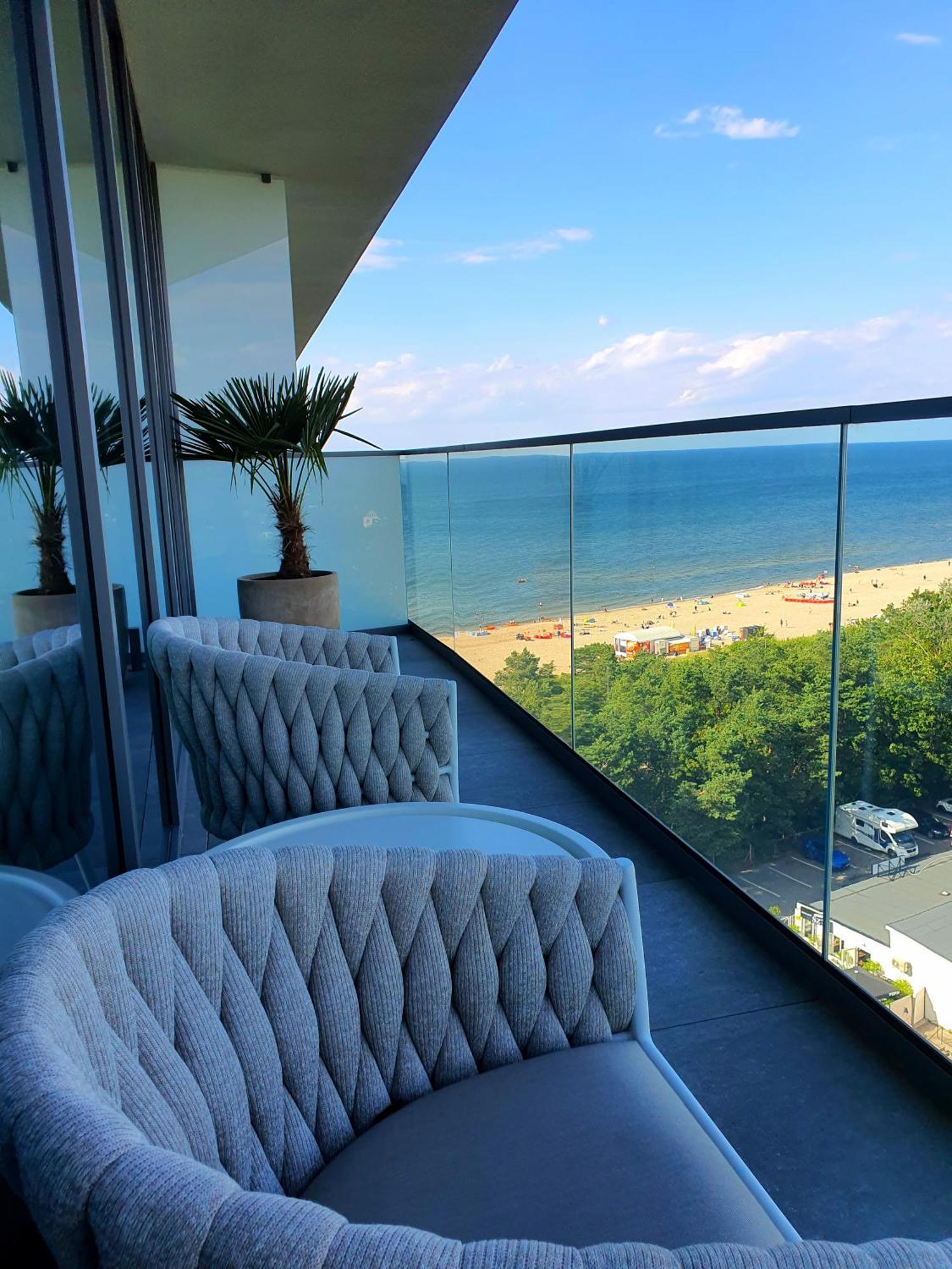 Ferienwohnung Waveview Premium 10Th Floor Baltic View Misdroy Exterior foto
